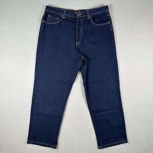 Dr Marten Air Wair Relaxed Fit Jeans Men’s 36x32 Dark Wash Blue Denim Pants